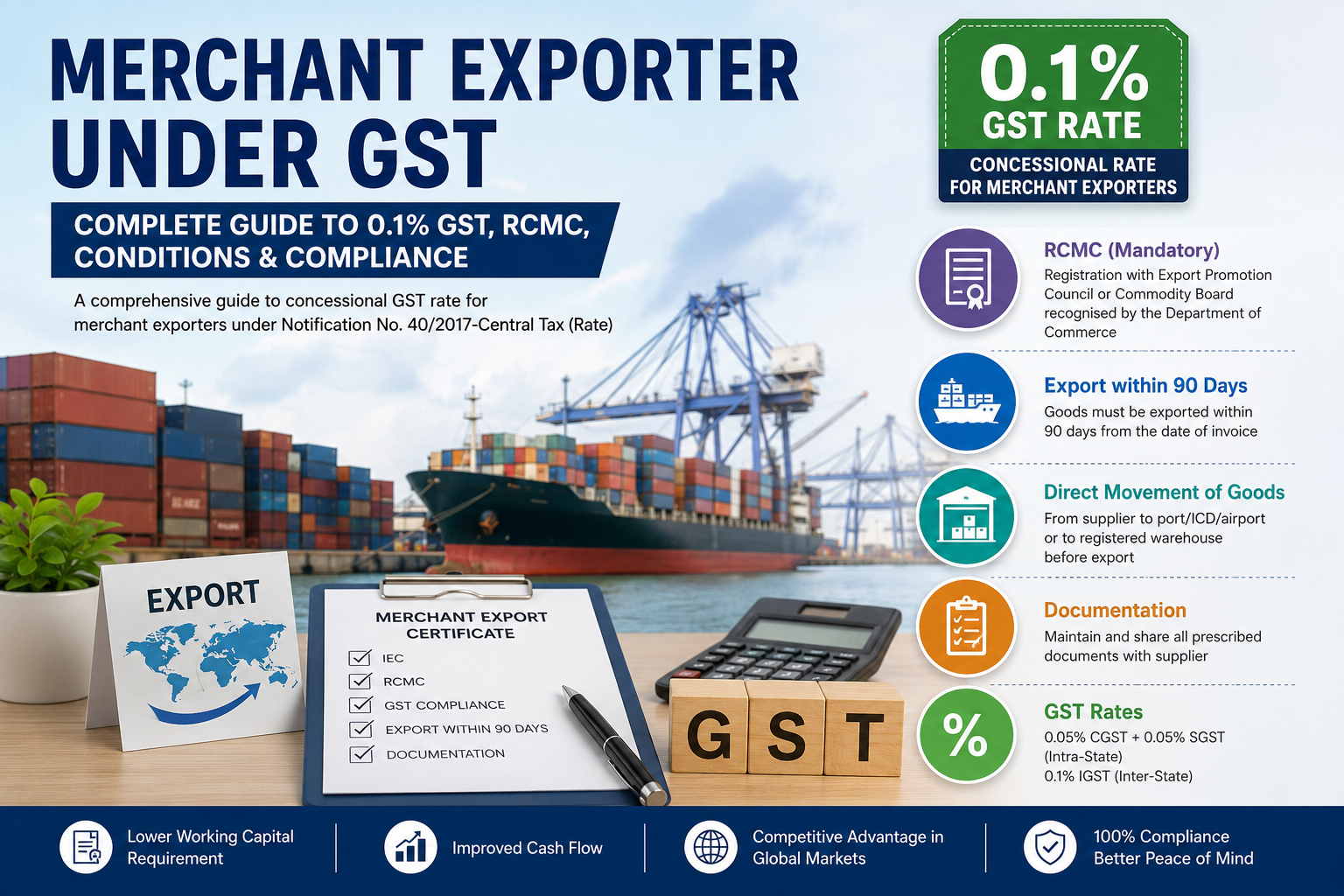 Merchant Exporter Under GST – Complete Guide